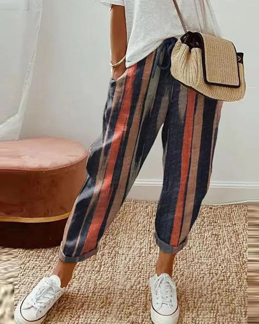 Damen Freizeithose Baumwolle - Eveloria