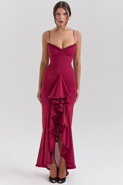 Damen Abendkleid Figurbetont Elegantes es Kleid