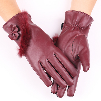 Damen Lederhandschuhe