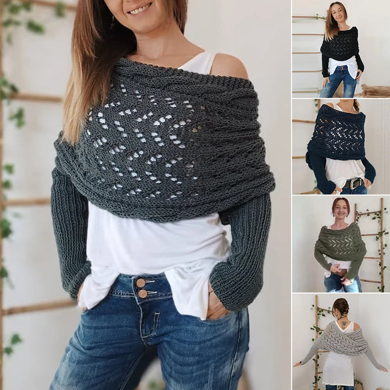 Eveloria Damen Chicwrap Weich und Bequem