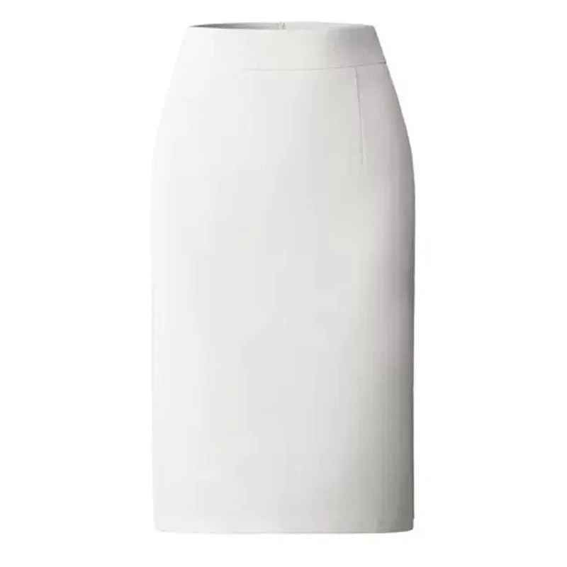 Eveloria Damen Maxi-Rock Schlitz Hinten Ohne Gürtel - Eveloria