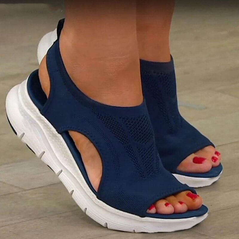 Damen Sandalen Offene Zehenpartie Bequem - Eveloria