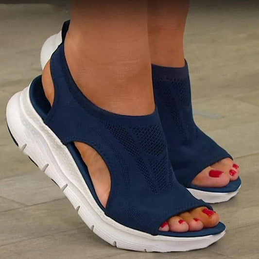 Damen Sandalen Offene Zehenpartie Bequem - Eveloria