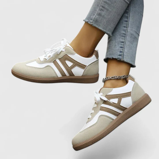 Damen Retro Schnür Sneaker - Eveloria