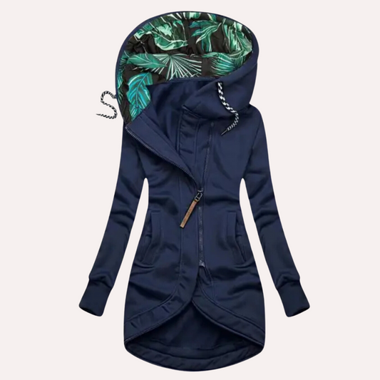 Damen Hoodie Lässig Gemusterter Kapuzenpullover - Eveloria