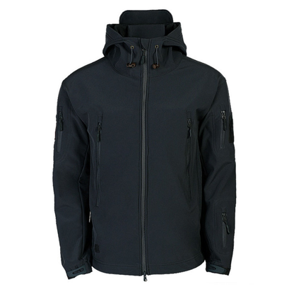 Herren Funktionsjacke Brayden Kapuze Multi-Taschen Wind- und