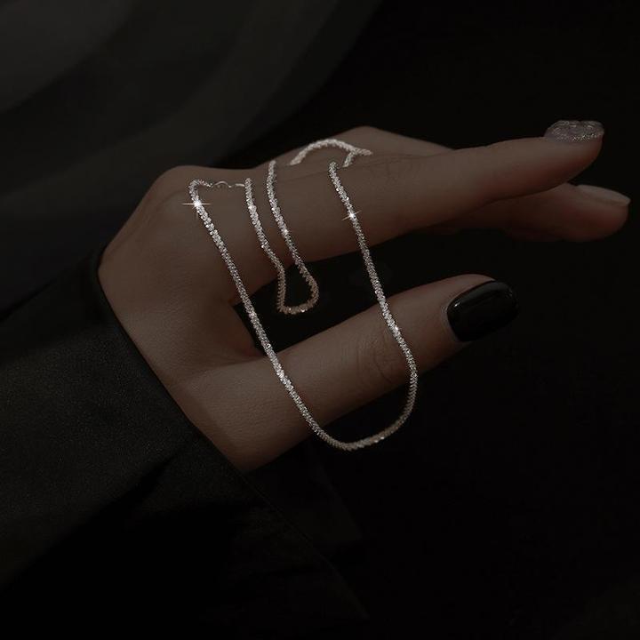 Eveloria Damen Doppelkette Silber