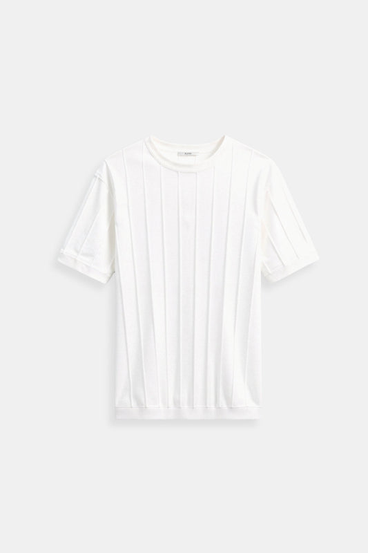 Herren Klassisches Heavy O-Hals Streifen T-Shirt - Norvielle