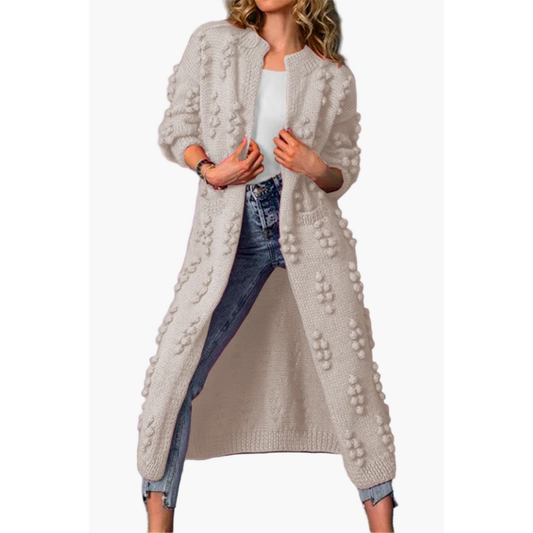 Eveloria Damen Strickjacke Stilvoll Beige - Eveloria