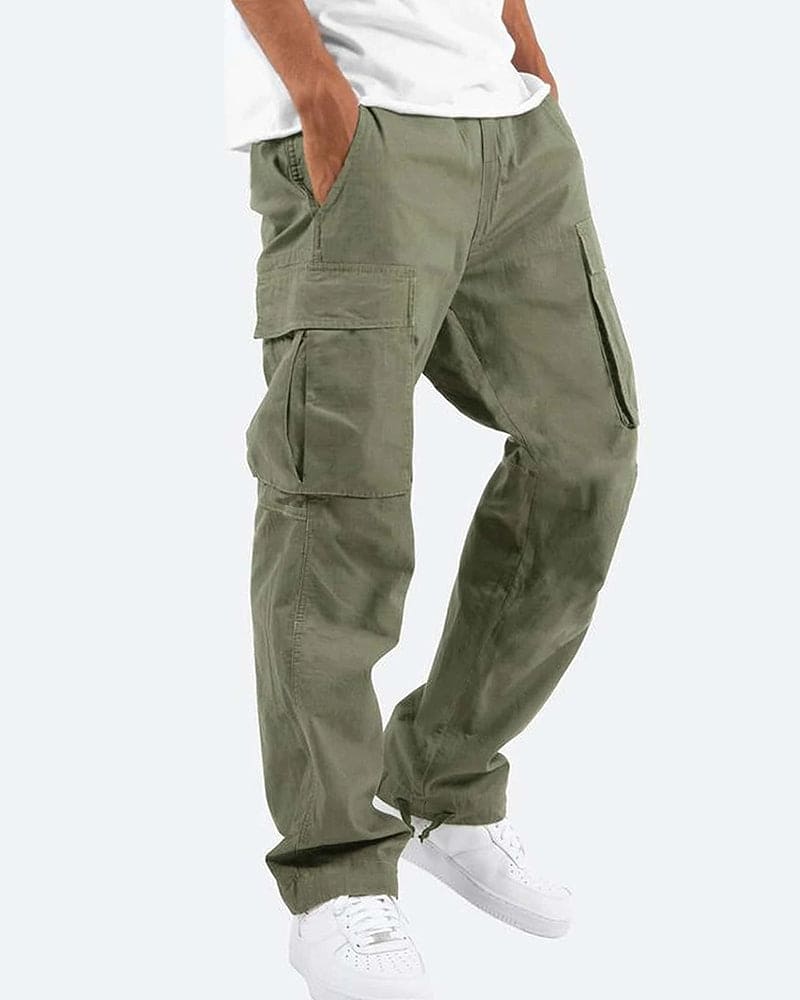 Eveloria Damenbequeme Cargo-Hose Lockere Fit