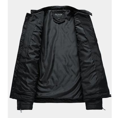 Eveloria Herren Steppjacke Leicht Wattierte Schwarz - Eveloria
