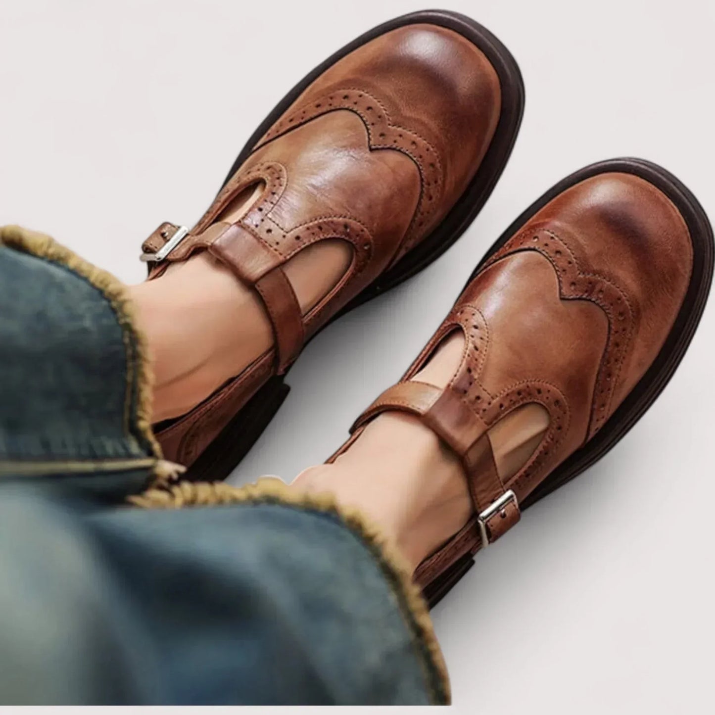 Damen Orthopädische Mary Jane Schuhe - Eveloria