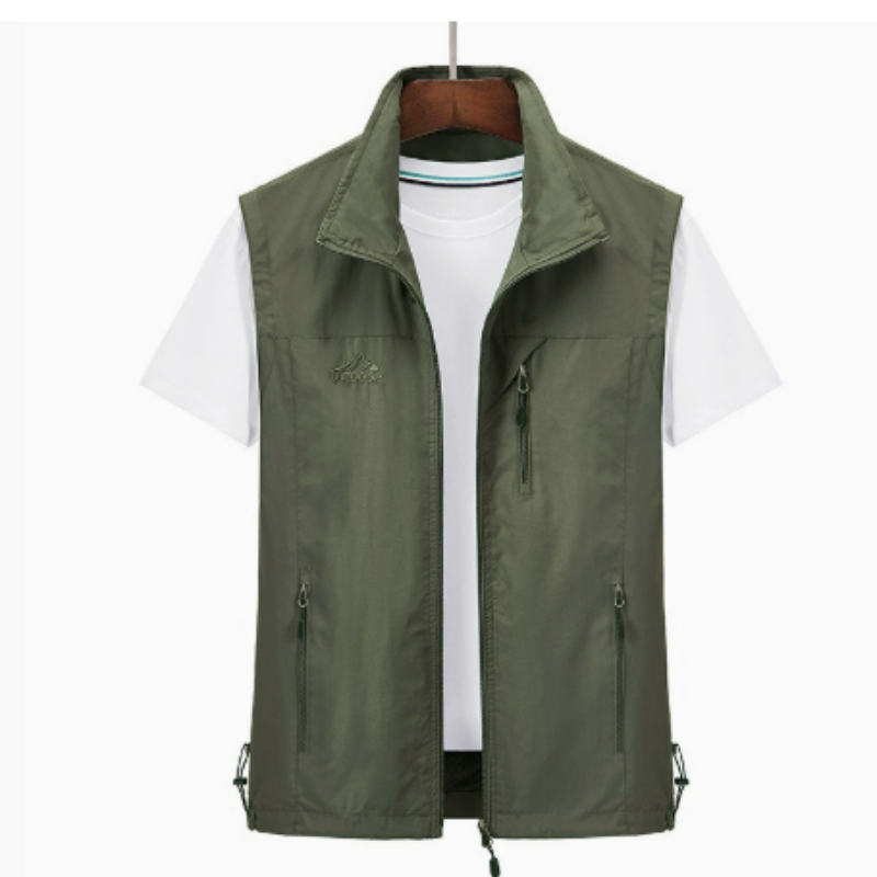 Herren Kurzweste Reißverschluss - Eveloria