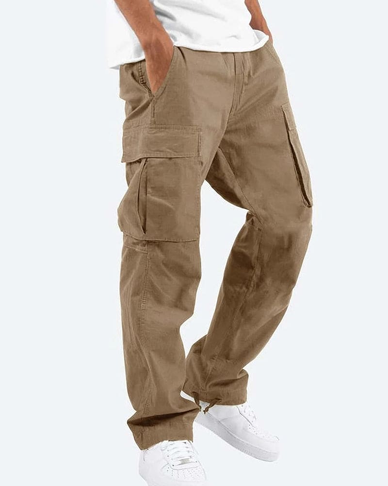 Eveloria Damenbequeme Cargo-Hose Lockere Fit