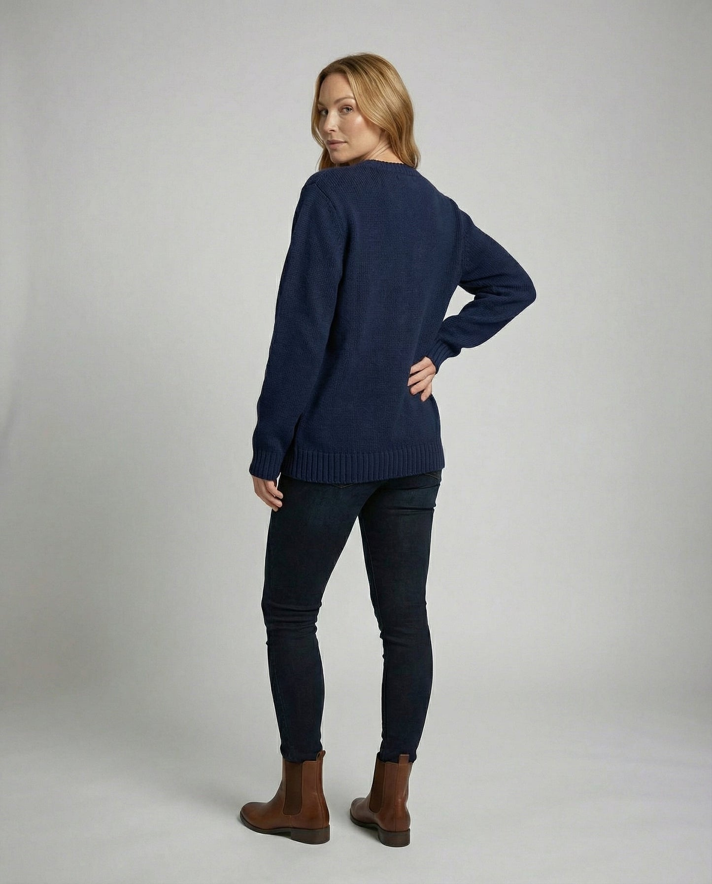 Amerikanische Flagge Strickpullover