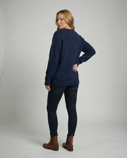 Amerikanische Flagge Strickpullover