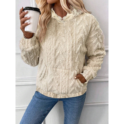 Eveloria Damen Hoodie Kuschelig Weich