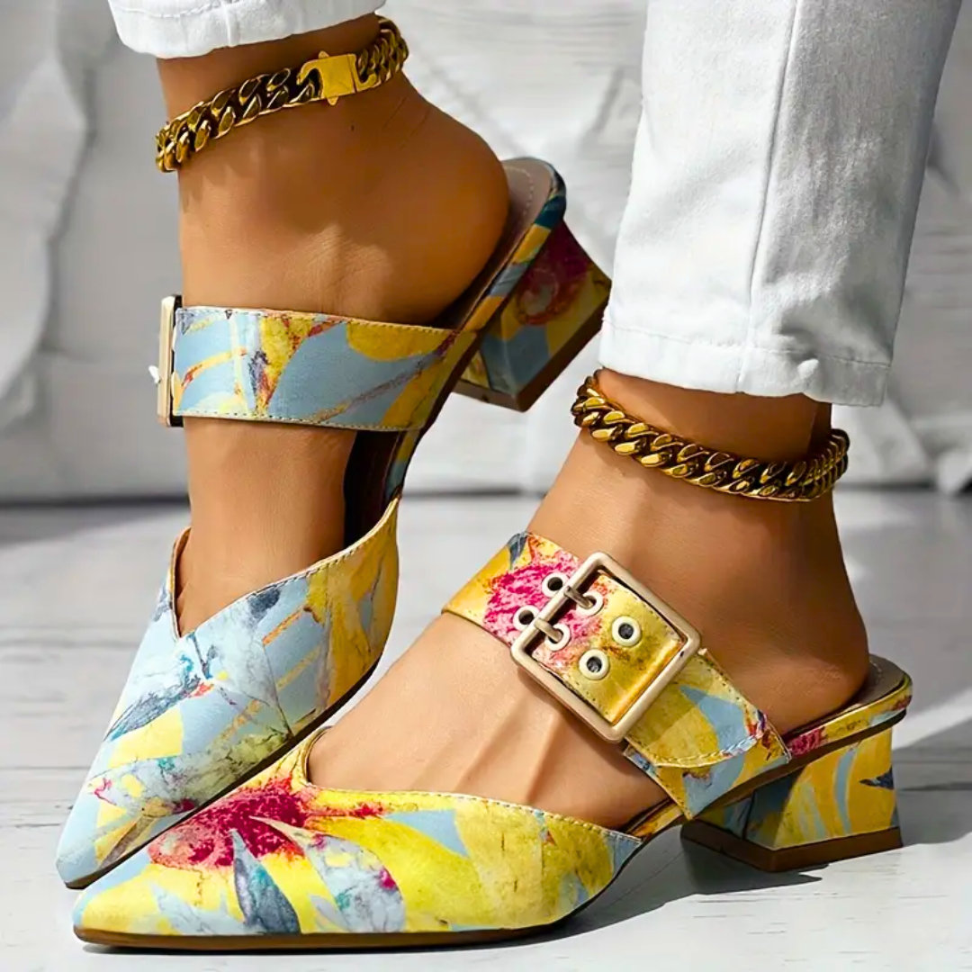 Eveloria Damen High Heels Bunt