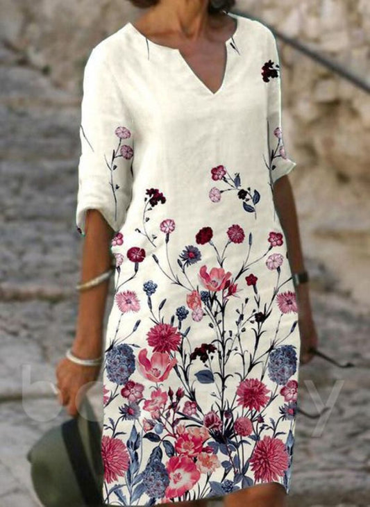 Eveloria Damenkleid Blumenmuster - Eveloria