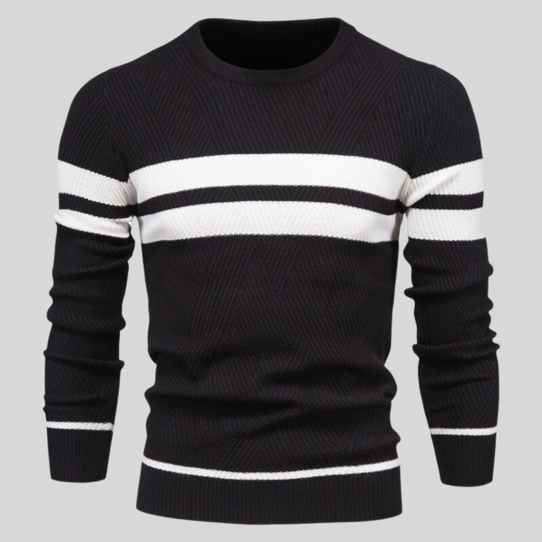 Bruno Herren Baumwollpullover Warm Beige
