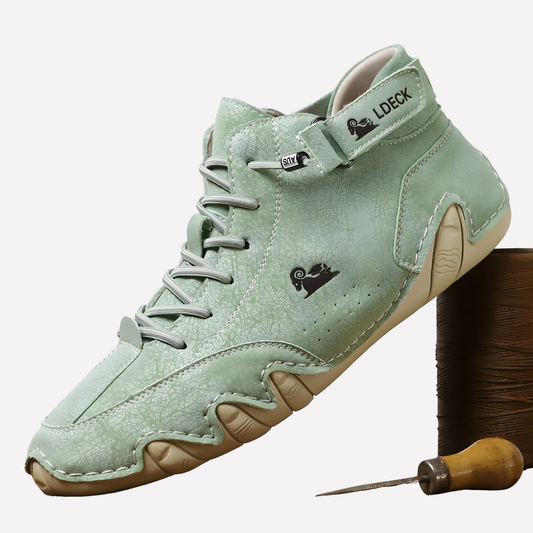 Herren Leichte Leder Barfußschuhe - Eveloria