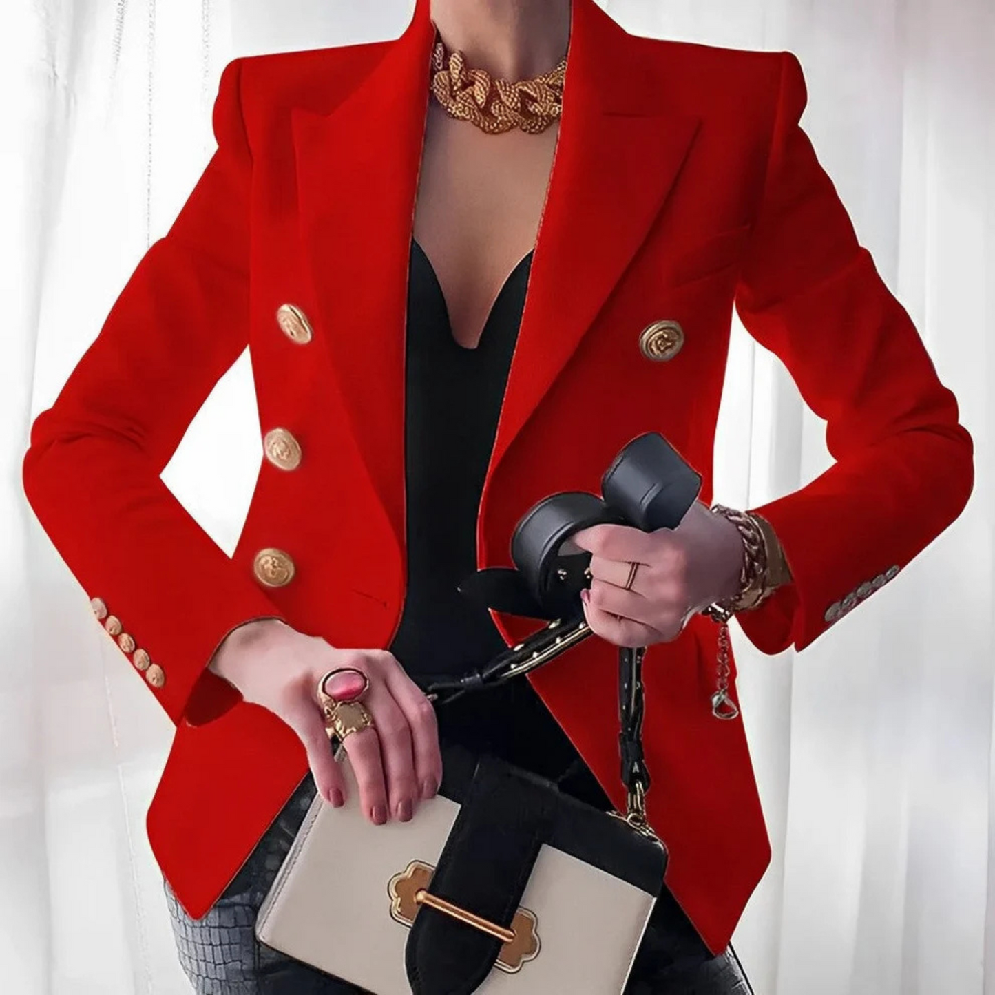 Damen Eleganter Blazer Sofistiziert