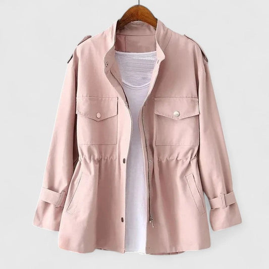 Damen Safari-Mantel Langarm - Eveloria