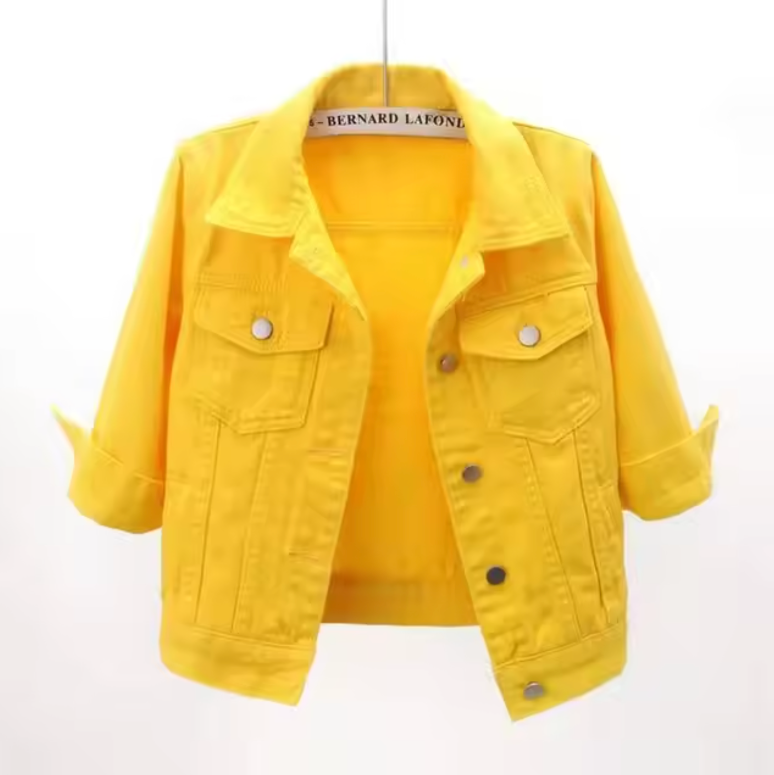 Eveloria Damen Jeansjacke Bunt - Eveloria