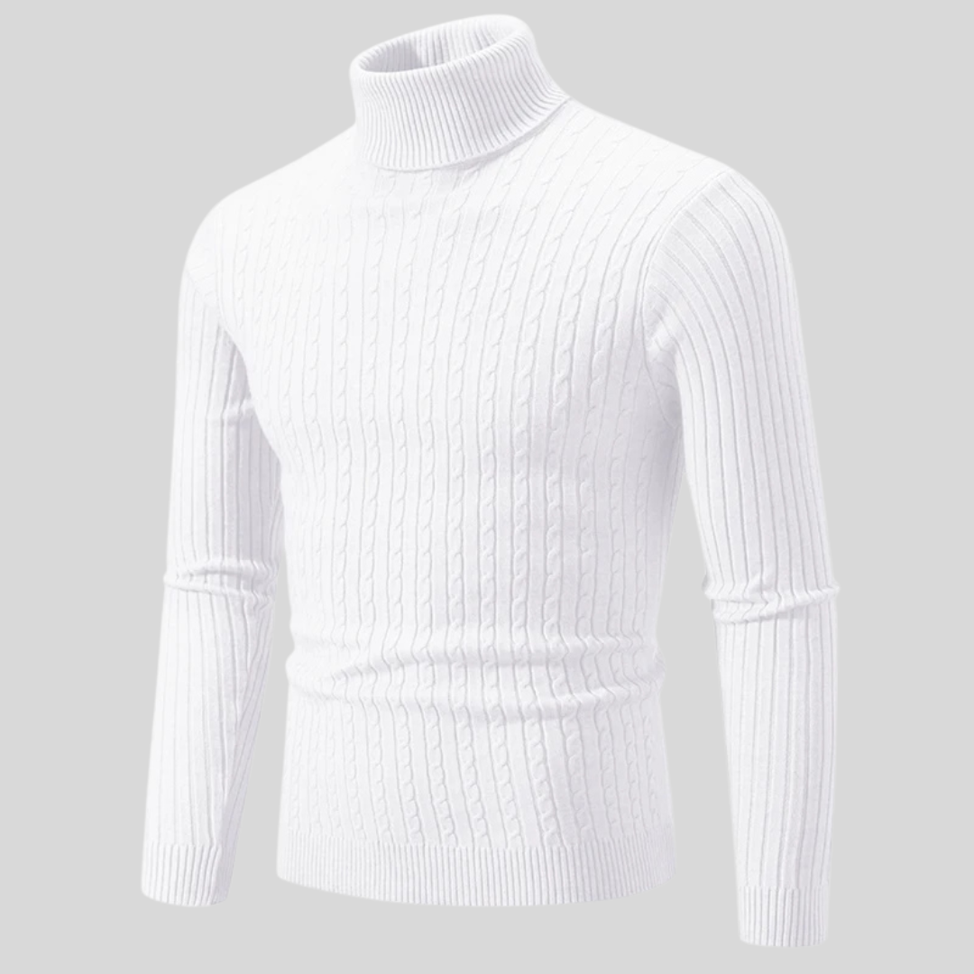 Herren Rollkragenpullover Stilvoll