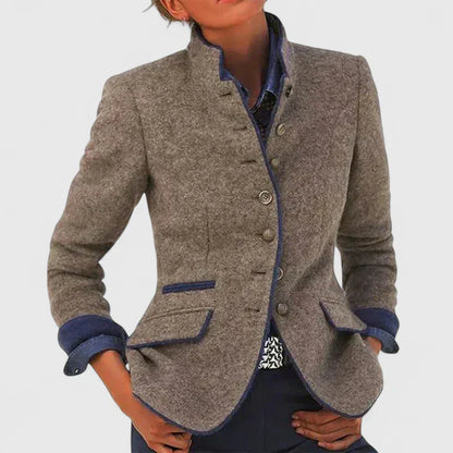 Damen Formeller Cardigan mit Knöpfen