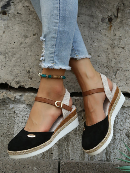 Eveloria Damen Orthopädische Espadrilles Braun