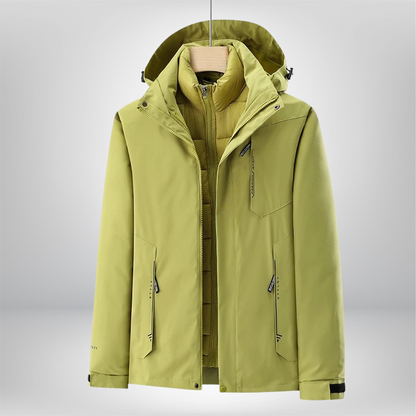 Damen Mehrlagige Skijacke Winterjacke