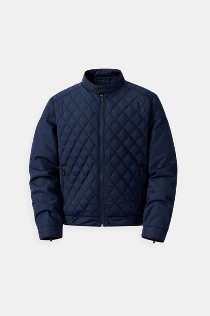 Herrenjacke Steppmuster Elegantes Design