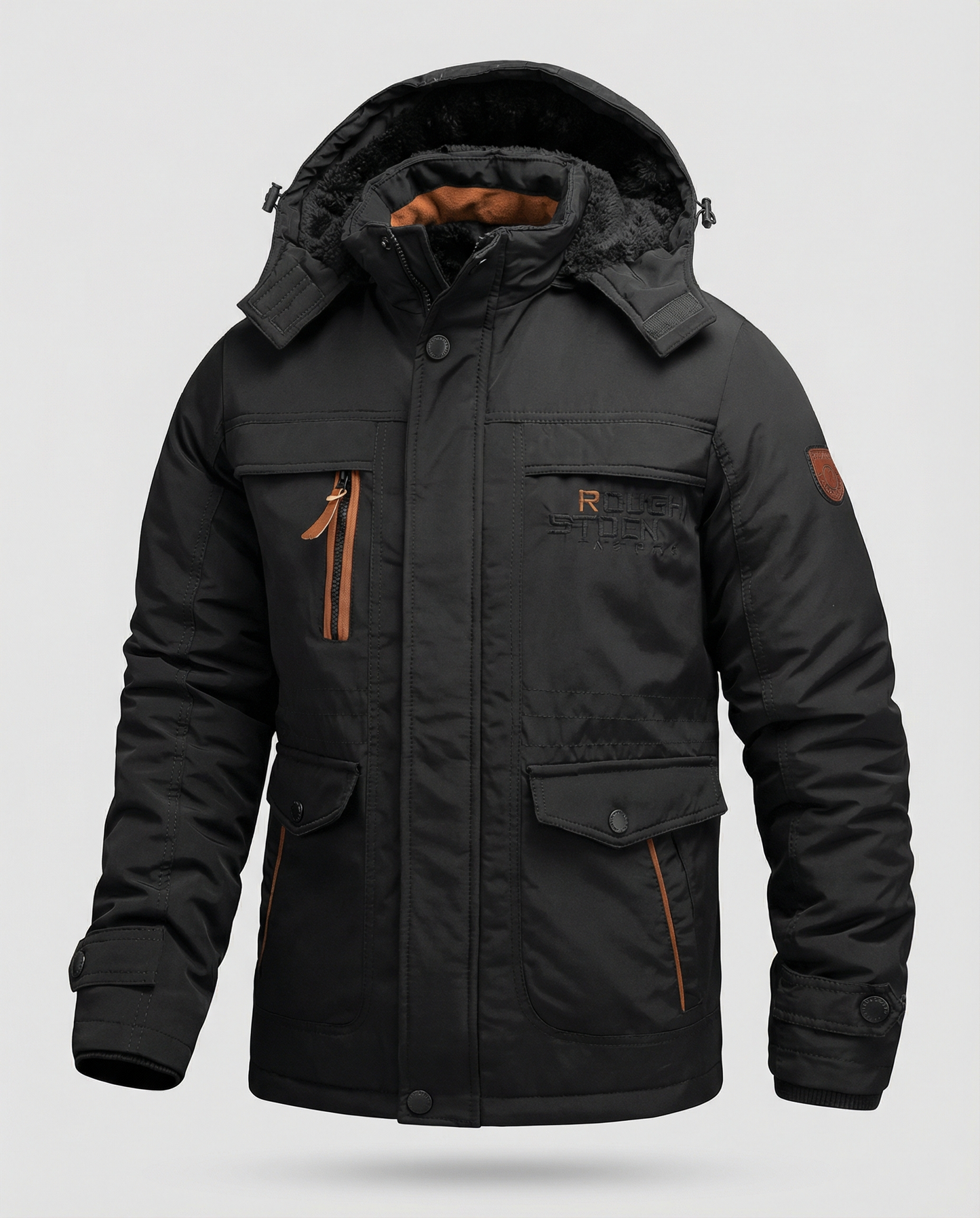 Herren Isolierte Wasserdichte Outdoorjacke
