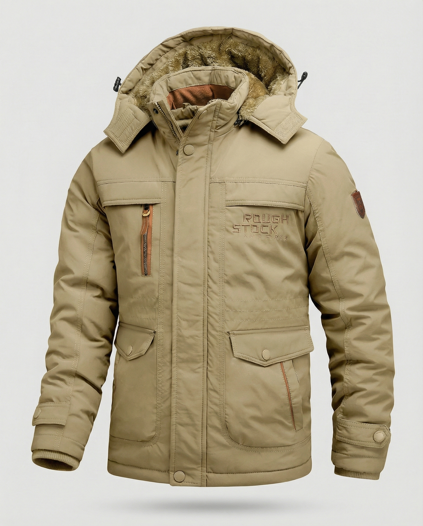 Herren Isolierte Wasserdichte Outdoorjacke