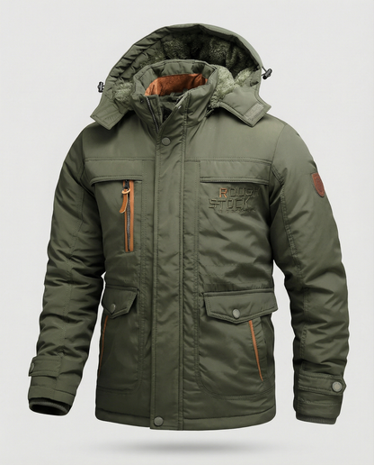 Herren Isolierte Wasserdichte Outdoorjacke