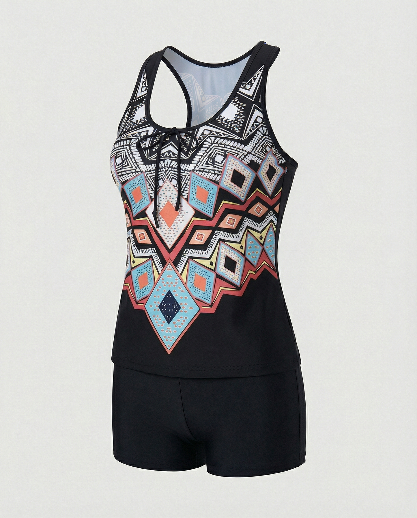 Eveloria Damen Tankini Badeanzug Elegantes Design