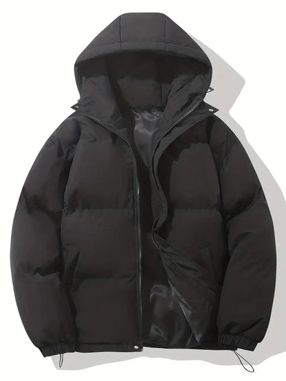 Damen Winterjacke Gepolstert Mit Kapuze