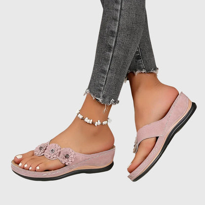 Damen Slip-On Sandalen Lässig Bequem