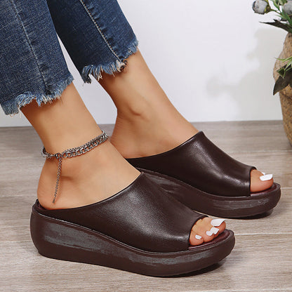 Eveloria Damen Orthopädische Wedge-Schuhe