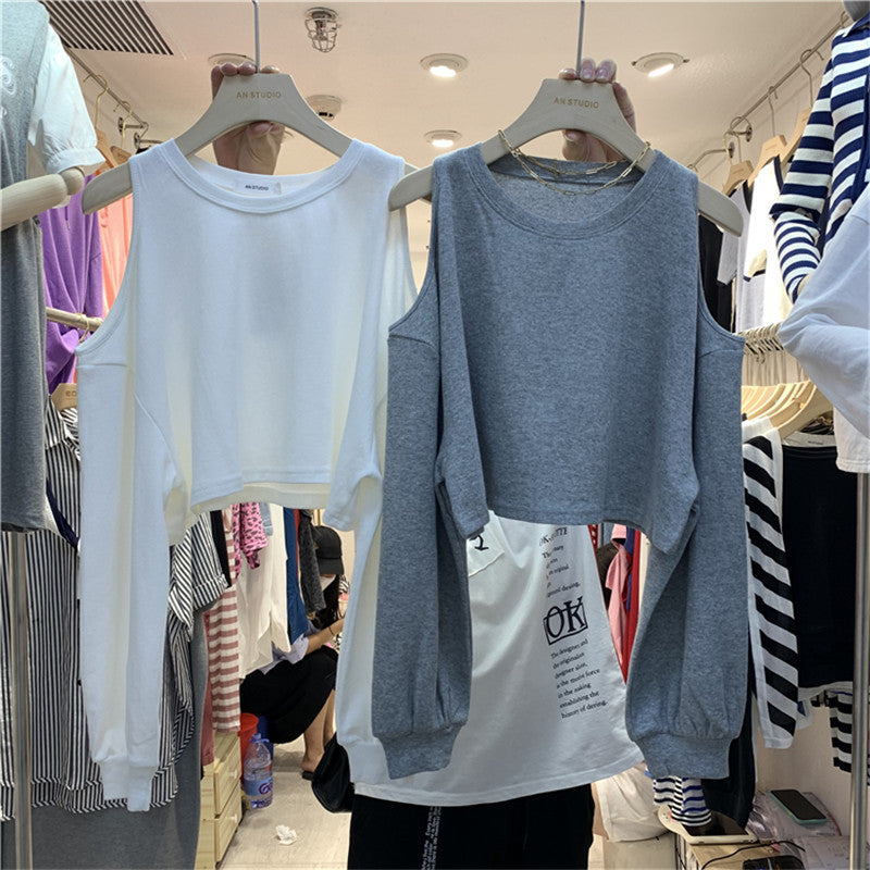 Damen Crop- Langärmlig Eveloria - Eveloria