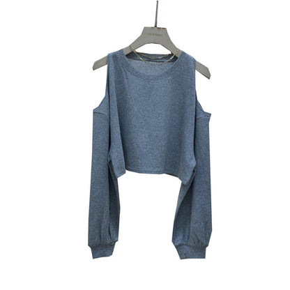 Damen Crop- Langärmlig Eveloria