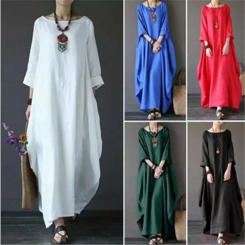 Damen Baumwollkleid Komfort
