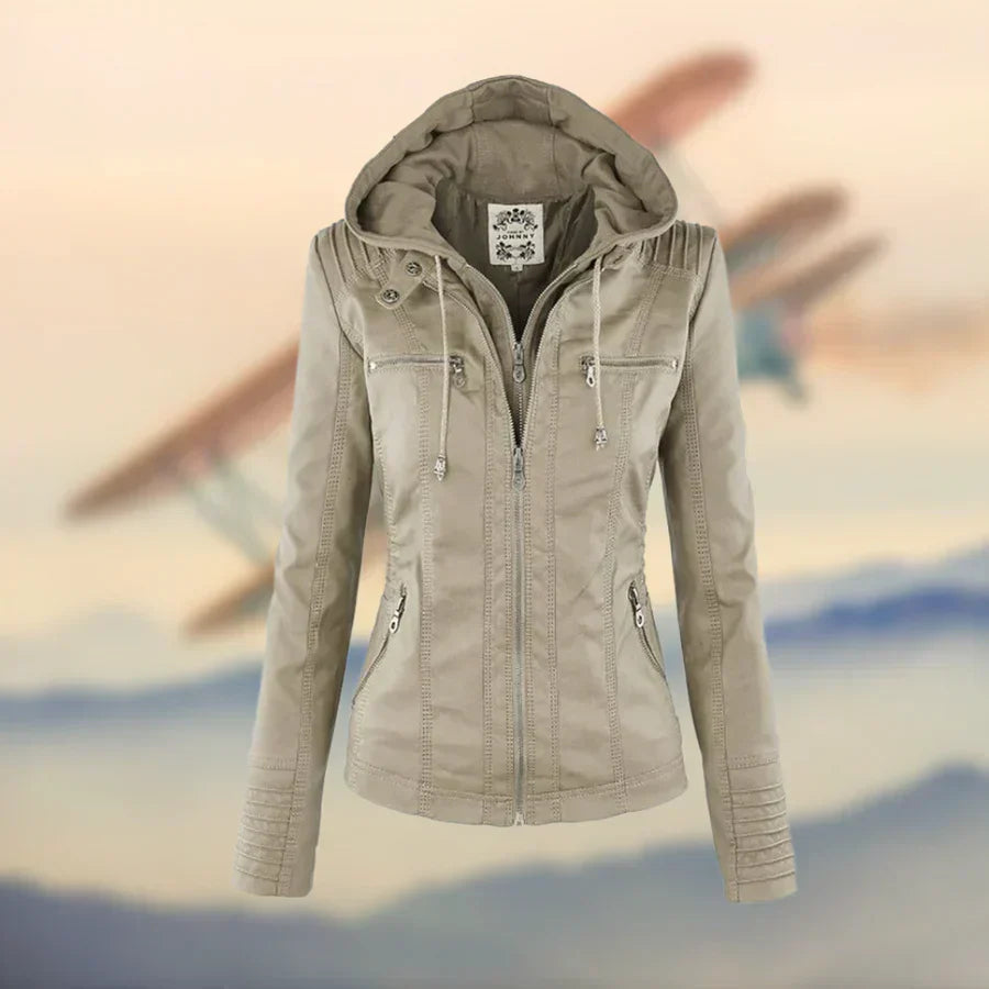Damen Winterjacke Übergangsmodell Elegant