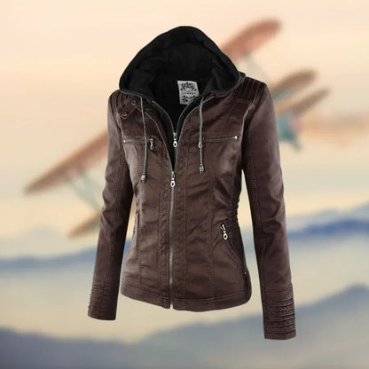 Damen Winterjacke Übergangsmodell Elegant