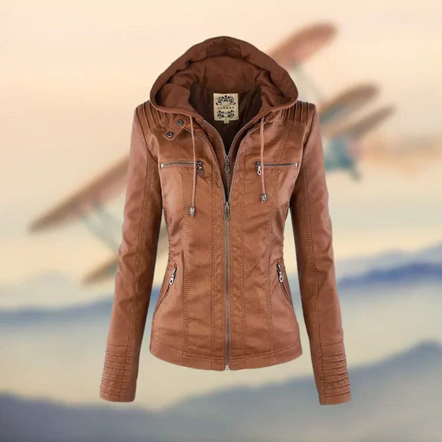 Damen Winterjacke Übergangsmodell Elegant