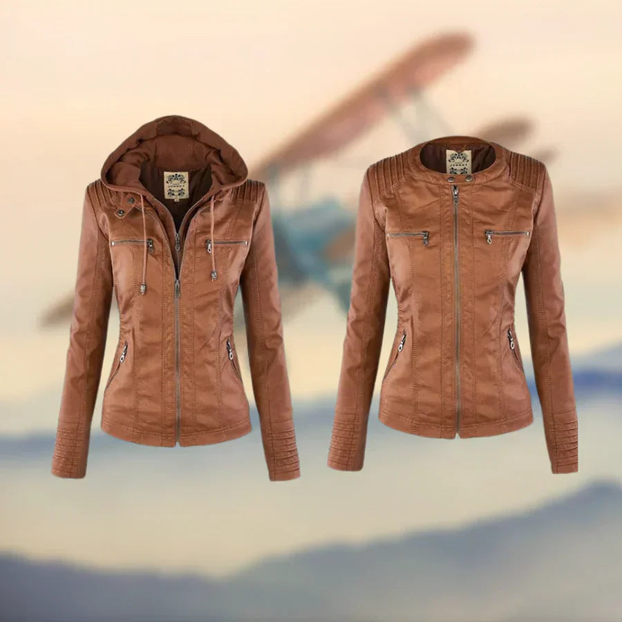 Damen Winterjacke Übergangsmodell Elegant