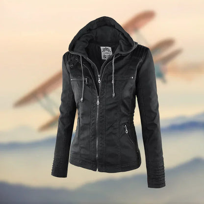 Damen Winterjacke Übergangsmodell Elegant