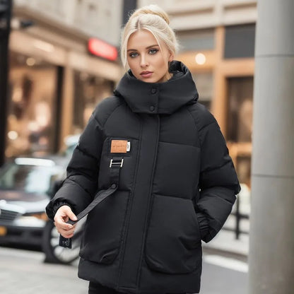 Eveloria Damen Pufferjacke Klassisch
