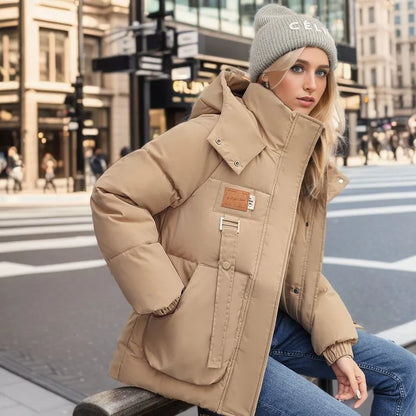 Eveloria Damen Pufferjacke Klassisch